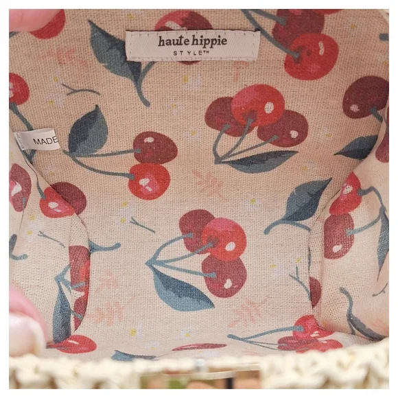 Haute Hippie Natural Raffia Round Crossbody Bag - Picture 11 of 13